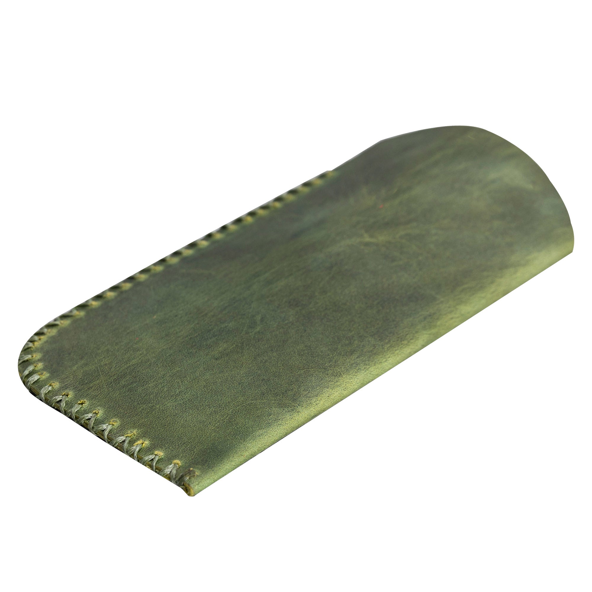 Leather Case For Glasses - GREEN - saracleather