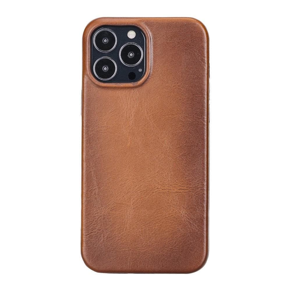 Rock Cover iPhone 14 Series Genuine Leather Case