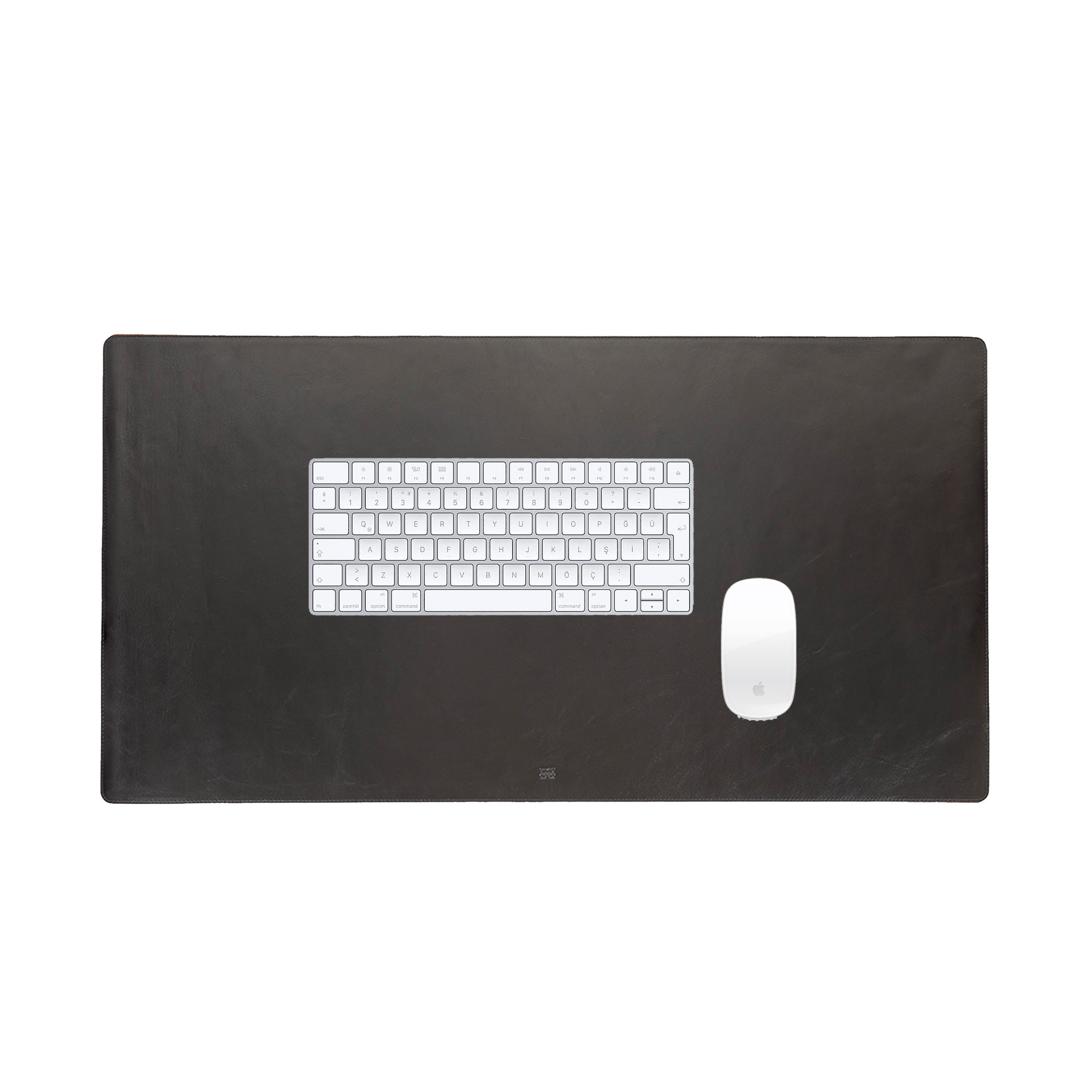 Leather Desk Mat - BLACK - saracleather