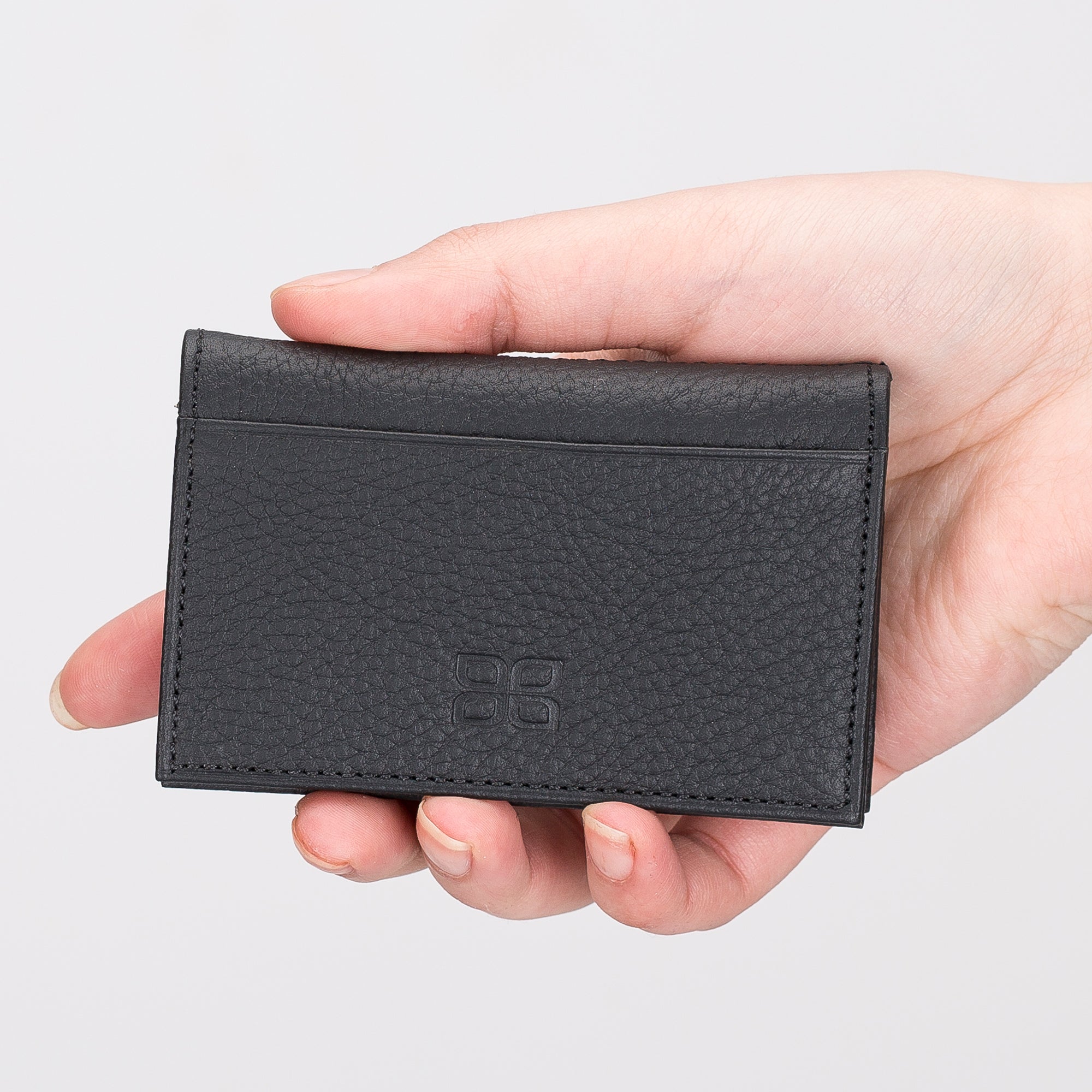 Andy Leather Business / Credit Card Holder - FLOATER BLACK