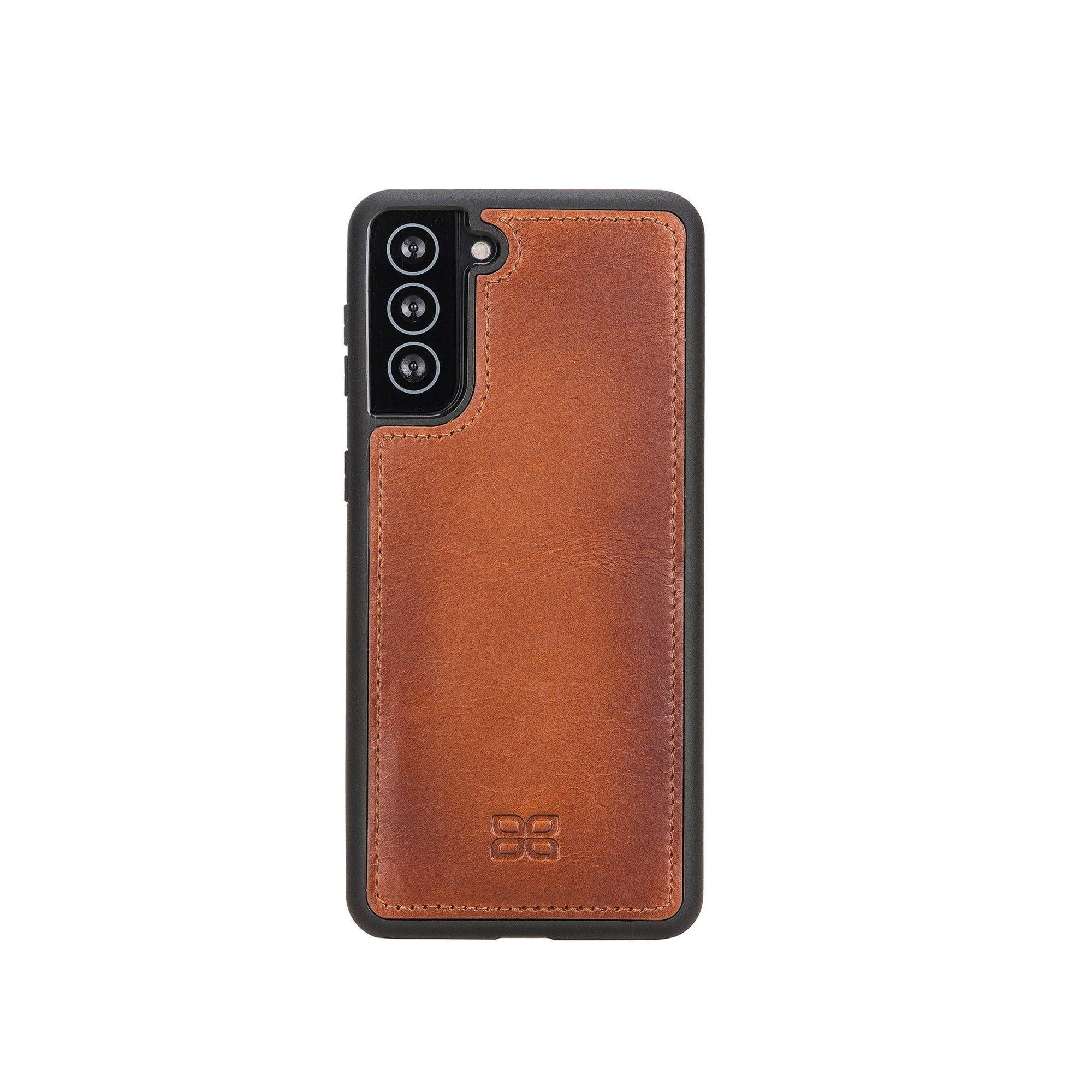 Flex Cover Leather Back Case for Samsung Galaxy S21 Plus 5G (6.7") - EFFECT BROWN - saracleather